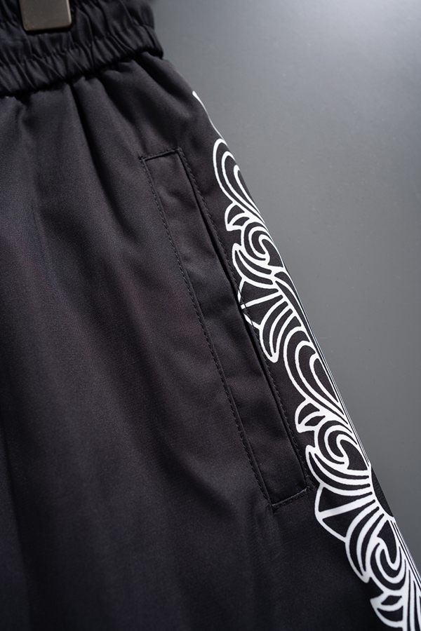 ブランドハーフパンツ素材ディテール